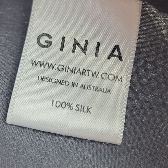 SALE 🔥 GINIA silk gray top. Size AU12 = 8 US - Picture 4 of 5